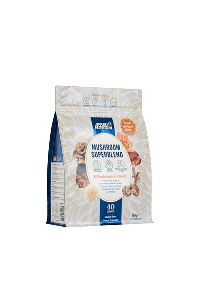 applied nutrition Mushroom Superblend, Boosts Immunity And Wellbeing (160G – 40 SERVINGS)