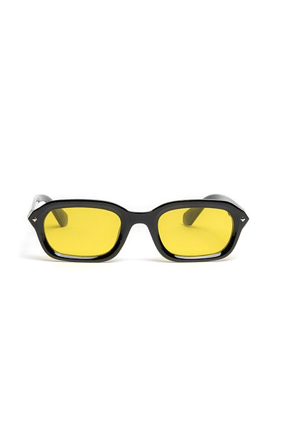 Sunbas Sunglasses Miami Black Light Yellow Sunglasses For Men And Women