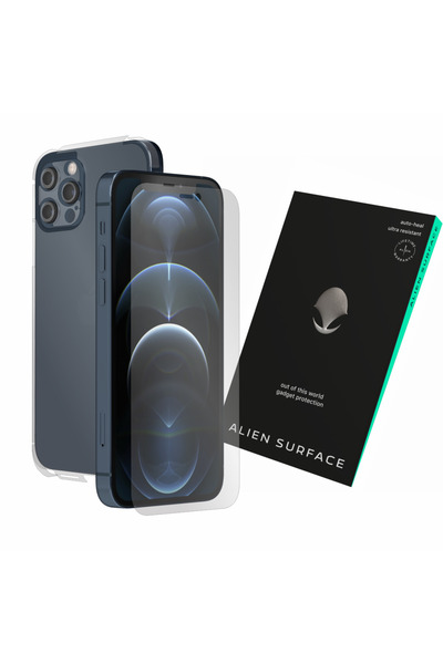 Alien Surface Folie Regenerabila Ecran Si Spate Pentru Apple Iphone 12 Pro