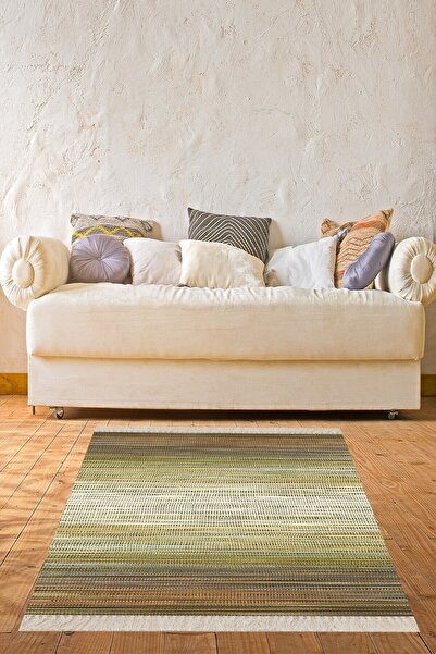 on the clouds Batik Renk Geçişli Mermer Desen Dijital Baskı Yıkanabilir Kayma...