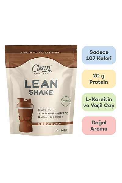Clean Powders Lean Shake 600 Gr - Chocolate
