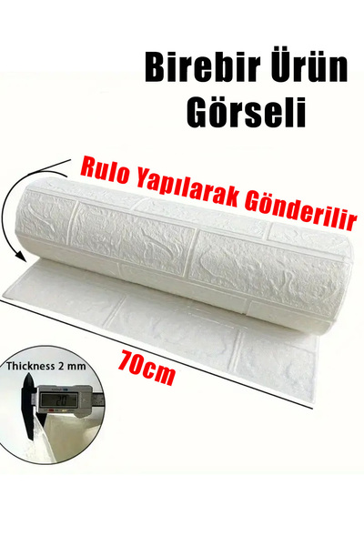 Bien Home Yeni Baskı* Kendinden Yapışkanlı Duvar Kağıdı Esnek Köpük Paneli 3d...