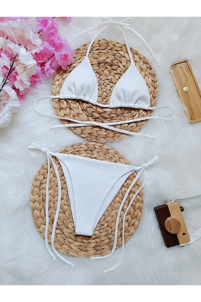 bright moon Women's Bikini Suit Without Filling