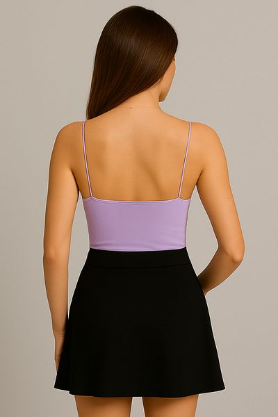 modavingo WOMEN LILA RUBBER ASK. FRONT BACK DOUBLE FLOOR POLYEMIDE BODY