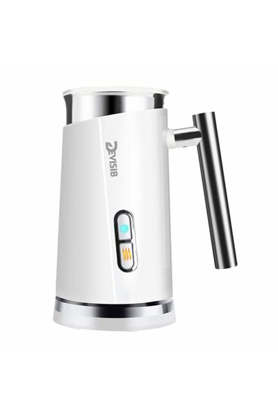 Choice Eu White Devisib 3 In 1 Electric Milk Frother 300ml Automatic Hot And Cold Foam Maker For Coffee Lat