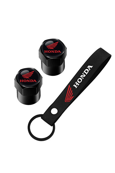Choice mix 3pcs black Motorcycle Keychain Suede Keyring with Tire Valve Caps ...
