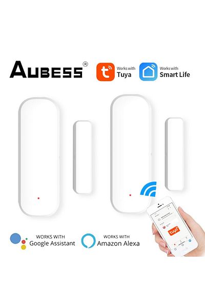 Choice 2pcs Zn37314101m01 China Tuya Wifi Door Sensor Window Doors Open Closed Detectors Smart Life App Con