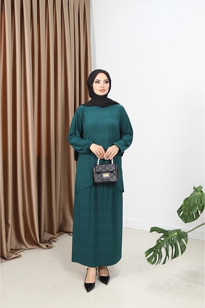 NİSUM MODA Shaved Skirt Suit