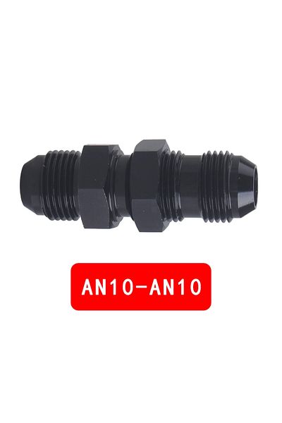 Choice 0 Degrees An10 0 Degrees 90 Degrees An6 An8 An10 Bulkhead Flare Fitting Union Adapter 6an 8an 10an F