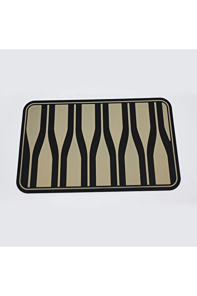 Choice 1pcs beige Universal Car Floor Pads Anti-skid Pedal Mat Interior Accessories Heel Foot Mat Pedal Cov
