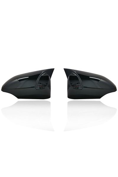 Choice Abs Black Side Wing Rearview Mirror Cover Cap For Toyota Corolla 2014 2015 2016 2017 Carbon Black Hi