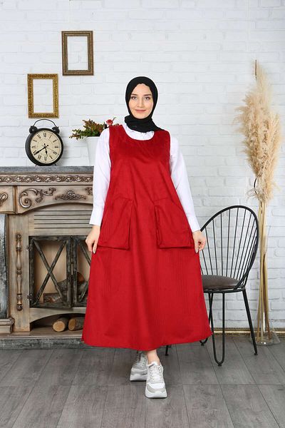 NİSUM MODA ΦΟΡΕΜΑ ΒΕΛΟΥΔΙΝΟ ΣΑΛΟΠΕΤ ΔΙΠΛΗ ΤΣΕΠΗ