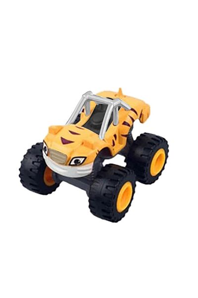 Choice Yellow Classic Blaze Cars Model Inertia Diecast Vehicles Racing Figure Blaze Toys For Children Monst