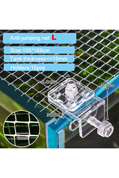 Choice شبكة مضادة للقفز L، شبكة مضادة للقفز، غطاء شبكة مضادة للهروب، حوض أسما...