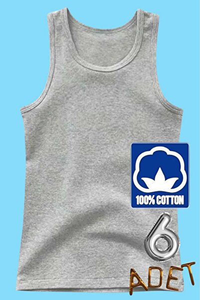 Uniquetrenders Хлопчачий преміум 100% бавовняний 6-пазмовий трикотажний майка