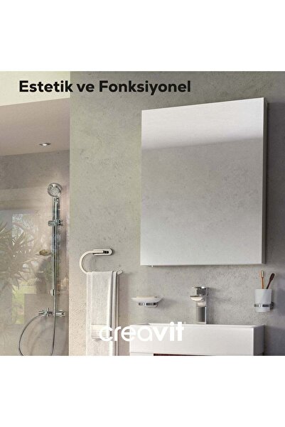 Creavit Font Dolaplı Ayna 50 cm Beyaz