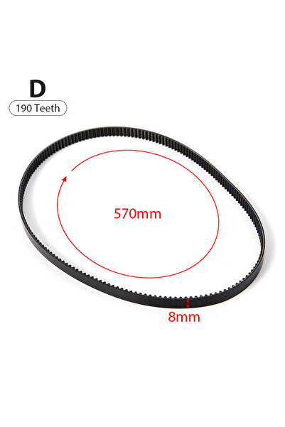 JETTING D 179 Teeth Breadmaker Conveyor Belts Bread Machine Belts Bread Maker Parts 179Teeth Perimeter 537m.