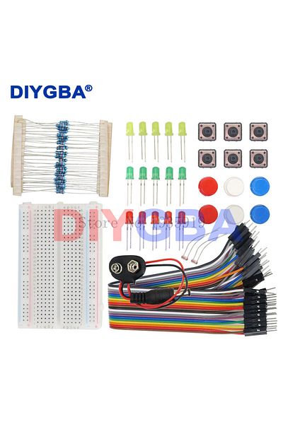 Choice Without R3 Starter Kit 13 In 1 Kit New Starter Kit Mini Breadboard Led Jumper Wire Button For Arduin
