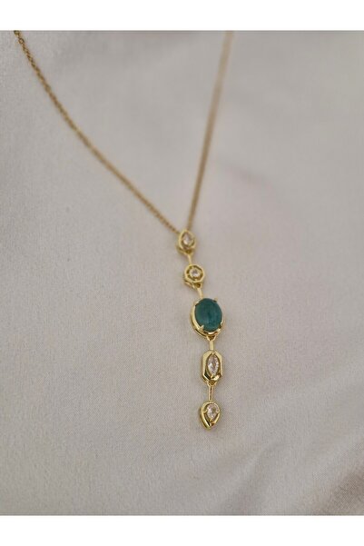 aayak&kabımofficial قلادة Y موديل جديد مع الأحجار الطبيعية