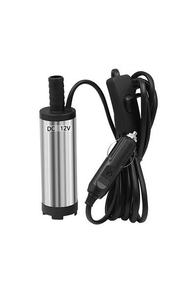 Choice Cigarette Lighter Portable Kerosene Motor Oil Transfer Pump With Switch Stainless Steel Small Submer