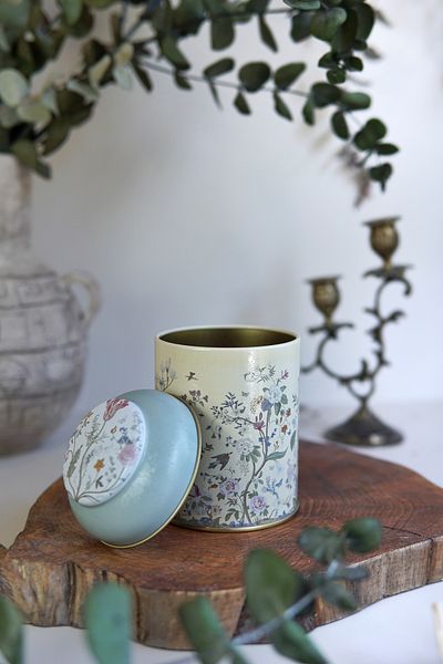 EVLE Er080-2e Botanica Style Patterned Spice Bowl - 0.6 Lt