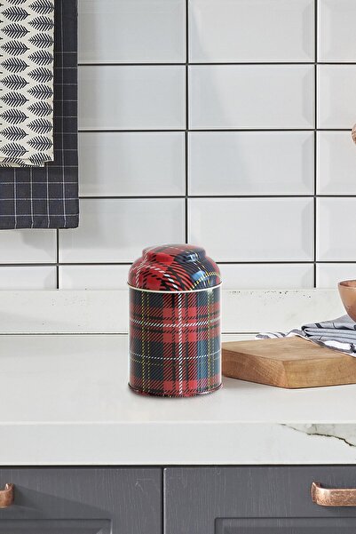 EVLE Ef080-ı3 Plaid Patterned Spice Bowl 0.6 Lt