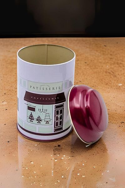 EVLE Ef115-f7 Patisserie Home Patterned Spice Rack 1.1 Lt
