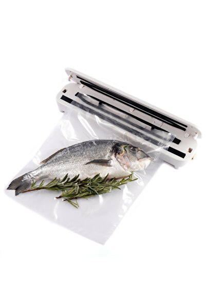 Zibba Life 120W Food Vacuum Sealer, Compact, 10 Bags Included, Fast and Efficient Sealing