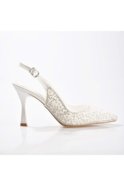 MISS JENA Γυναικείο στιλέτο με ανοιχτή πλάτη