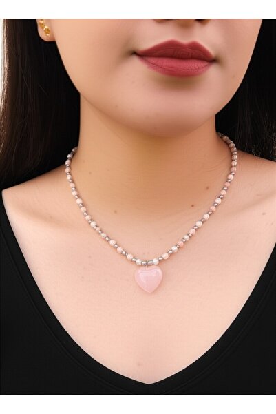 Jewerly Doğaltaş kolye takımı