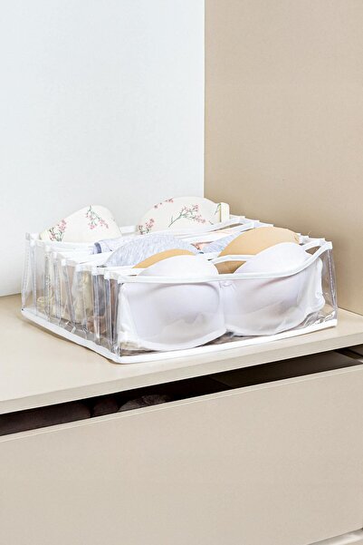 Helen's Home 8 Compartments Bra Organizer Ακορντεόν Εσωτερικό ντουλάπι και συρτάρι Organizer 113FSERI