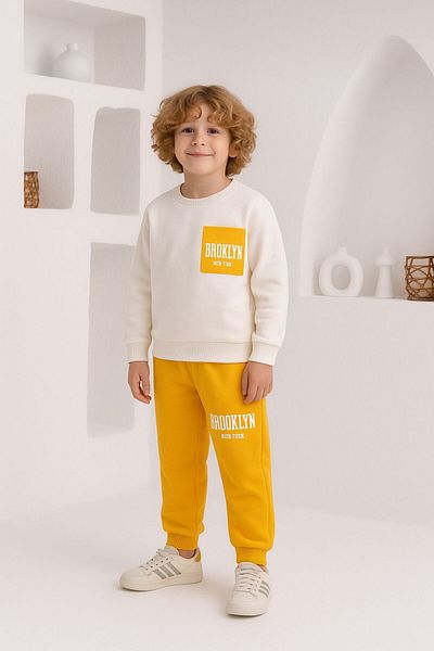 Uğur bebe New Season Soft Flexible Seasonal Tracksuit Set 100% Cotton