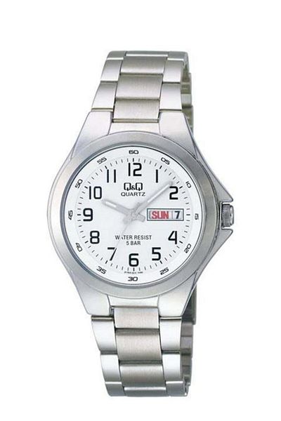 Q&Q Qq A164J204Y Water Resistant Metallic Color Men Wrist Watch