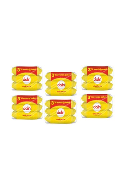 Dalin Wet Wipes Towel 56 Pack of 3 X 6 Pieces with Cover New 18 Pkt