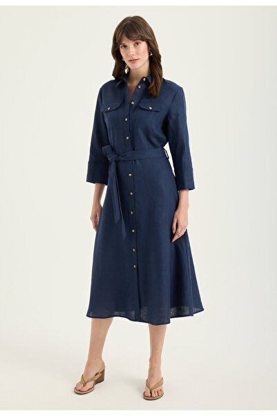 Masha Kate Rochie midi 100% in