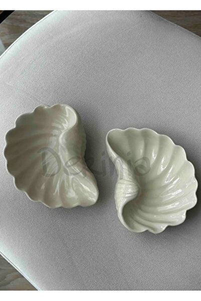 Derinia Deniz Kabuğu Şeklinde HM Home Muadili Kase \ 1 adet