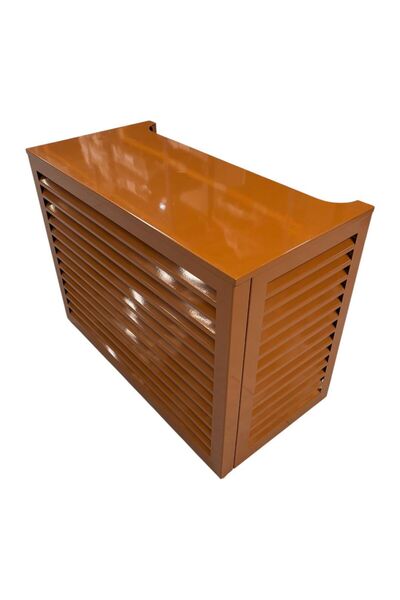LICCIA Klima Motoru Gizleme Kafesi 15000-18000 BTU 98x50x70 cm (H) RAL 8003 KAHVERENGİ PANJUR SMALL MODEL