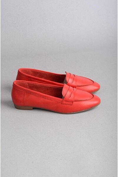 SEÇ KUNDURA Genuine Leather Women's Shoes - Select 008 Red