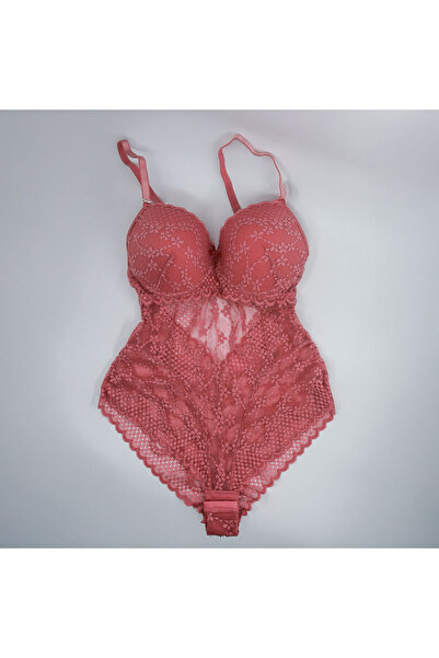 shop Destekli Dantelli Bodysuit