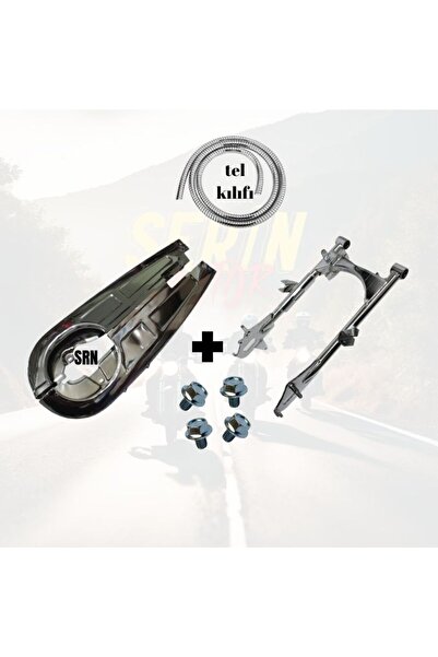 GMS Cg Nikel Zincir Muhafaza Alt Üst Nikel Beşik Vida Takımı Tel Kılıfı Modifiye Set