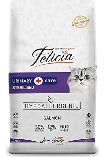 Felicia Urınary Care Somonlu Kısır Yetişkin Kedi Maması 12 kg