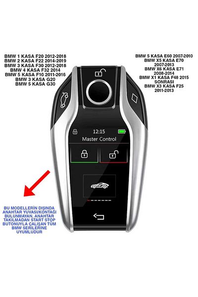 Store Bmw Touch Screen Smart Key Remote Control Smart Display Key