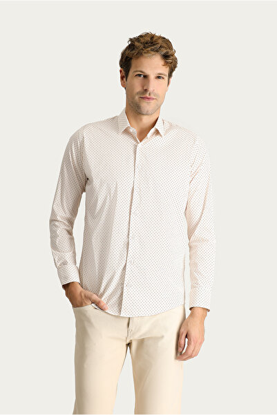 Kiğılı Βαμβακερό πουκάμισο με μακρυμάνικο Slim Fit Slim Fit