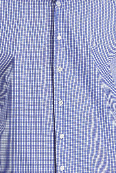 Kiğılı Μακρυμάνικο Slim Fit Slim fit καρό βαμβακερό πουκάμισο που σιδερώνει εύκολα