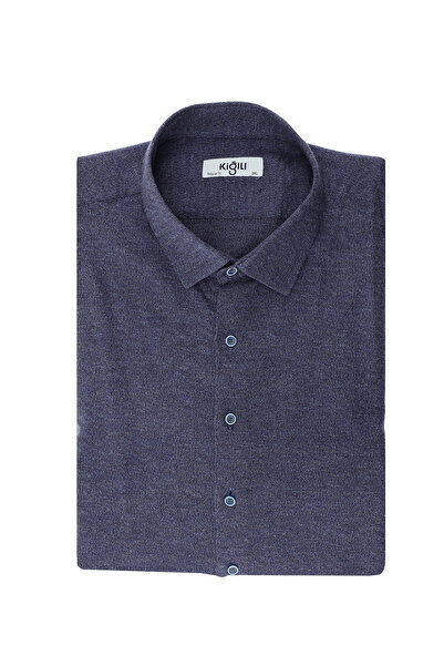 Kiğılı Cămașă de lemne din bumbac cu mânecă lungă, cu imprimeu, mărime mare