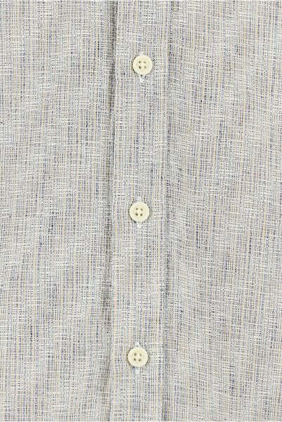 Abdullah Kiğılı Cămașă sport din bumbac cu mânecă lungă, cu model, cu croiala normală