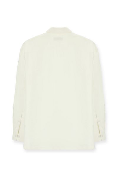 Abdullah Kiğılı Long Sleeve Oversize Modal Shirt