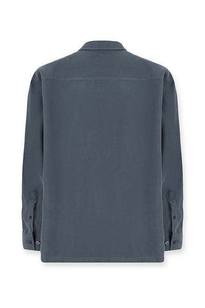 Abdullah Kiğılı Long Sleeve Oversize Modal Shirt