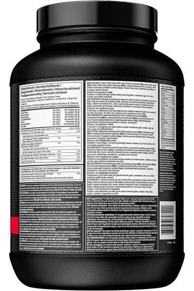 MUSCLETECH Nitro Tech Whey Protein Vanilla Cream Flavor, 4 lbs