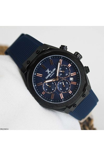 Daniel Klein Dk235814 Men's Wrist Watch with Silicone Band